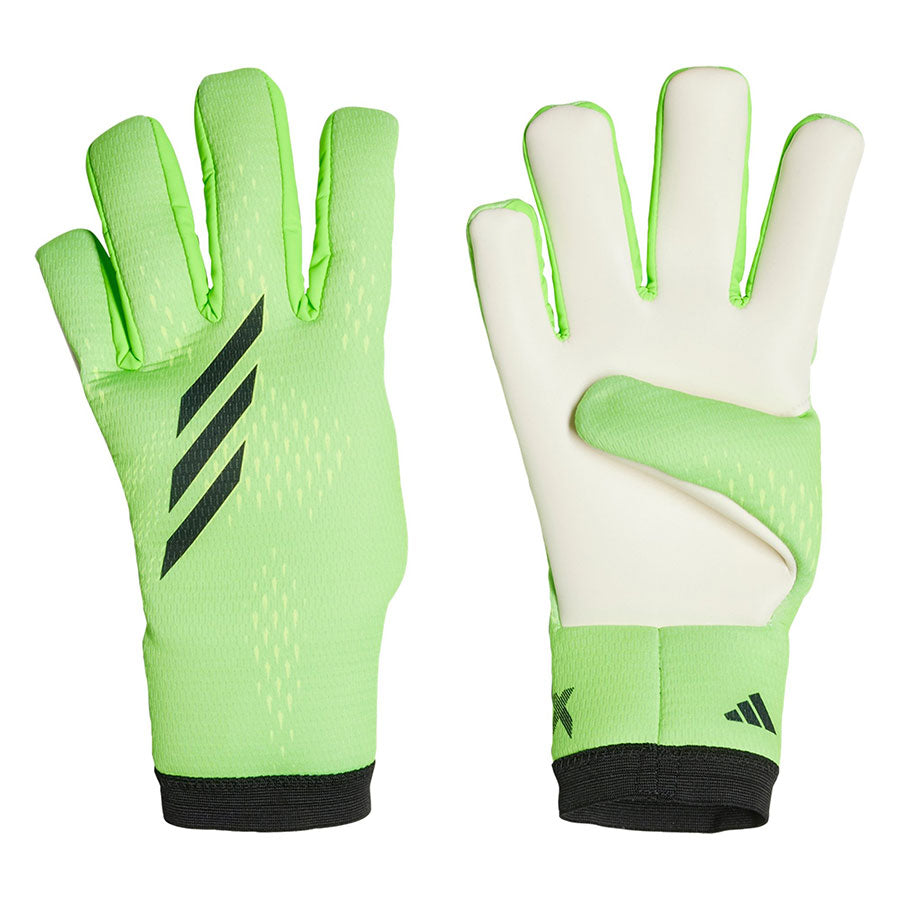 Adidas X GL TRN J Solar Green Gloves